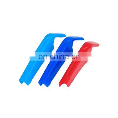 For BMW 3 Series M Sport G20 2019 - in Car Kidney Grille 3 color Cover Stripe Clips  Grille Tricolor Cover