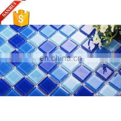 Crystal Glass mosaic swimming pool mosaic tiles