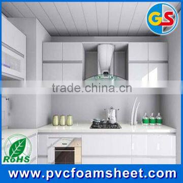 Environmental PVC Foam Sheet / Clear PVC Sheet 7mm