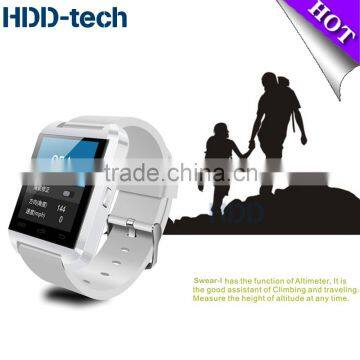 Bluetooth Smart Watch Uwatch U8 Portable Wrist Watch Smart Phone Watch for Android Phone photo-1