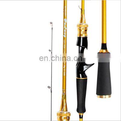 Оптовая высококачественная углеродная рыболовная удочка 1,8/2,1/2,4 м для спиннинга и бейткастинга, предназначенная для окуней, форели, корюши, змееголов photo-2