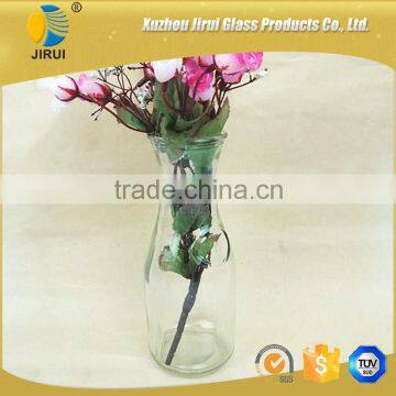 cheap 120ml long neck blown glass vase