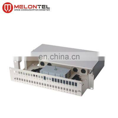 MT-1010 24 PORT Fiber Optic ODF Rack Mount Sliding Type Fiber Optic Patch Panel photo-3