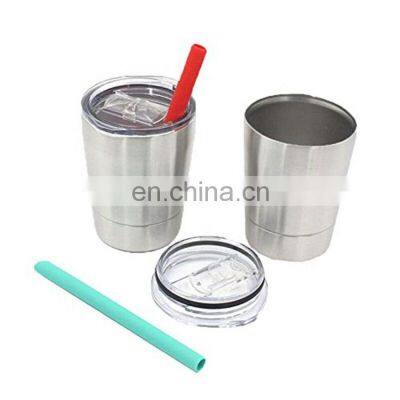 High Quality 8 oz 18/8 Stainless Steel Kids Milk Cup Insulated Tumbler