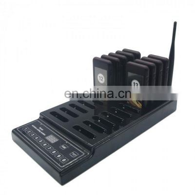 20 Pagers Electronic Wireless Queuing Calling System for Food Coffee Shop Hospital Bank