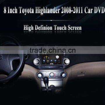 Double Din for TOYOTA HIGHLANDER Touch Screen Car DVD Car Stereo GPS 3G WIFI Bluetooth SWC RDS Phonebook AUX 1080P USB/SD photo-3