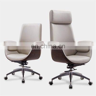 commercial high quality commercial factory sale boss CEO personal seat swivel office leather reclining chair