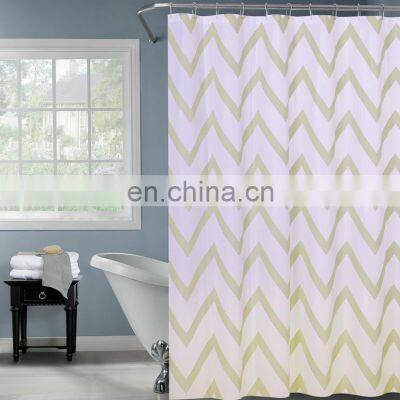 Peva shower curtain waterproof shower curtains for bathroom