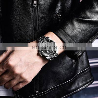 PAGANI DESIGN 1659 Men Automatic Self-Wind Watch Military Stainless Steel Tourbillon Sport Waterproof Watch