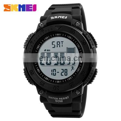 SKMEI 1238 3D Pedometer Step Counter Men's Sport Digital Watches 2019 Luxury Brand Watches