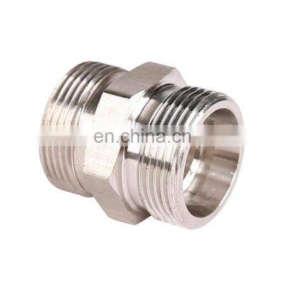 High Pressure Pipe Fitting Hydraulic Straight Pipe Fitting Cast Iron Brass Supplier