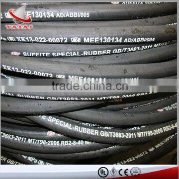 Cloth And Smooth Surface Rubber Flexible Steam Hose