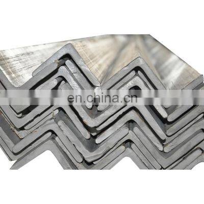 hot rolled ss angle steel grade 201202 304 304l 316lL 347h stainless steel angle bar price for construction