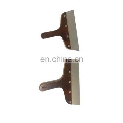 OEM Cheap Price Flexible Wallpaper Scraper Putty Knife With Wood Handle photo-3