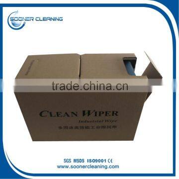 [Soonerclean] 55% Woodpulp/45% Polyester Replace Dupont Wiper Industrial Disposable Wipe Roll photo-2