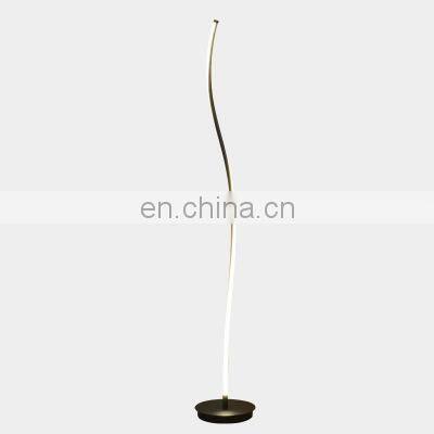 Modern LED Floor Lamp Aluminum Dimmable Corner Led Standing Lights Decor Floor Light for Living Room Bedroom