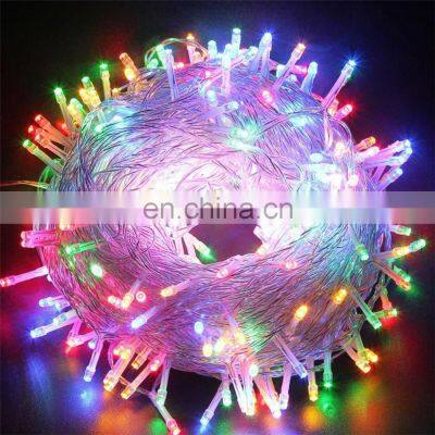 Holiday Led Christmas Lights 100M 50M 30M 20M 10M LED String Lights Decoration For Party Wedding Tree Garland