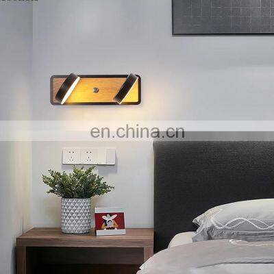 LED Wall Lights With Switch Fashion White Black Lamp Fixtures Corridor Aisle Lighting Creative Simple Art Lamps photo-2