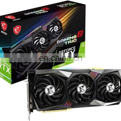 MSI Gaming Trio GeForce RTX 3080 Trinity OC LHR 12GB 3080Ti GDDR6X 384-bit 19 Gbps PCIE 4.0 Gaming Graphics Card 3070ti 3070