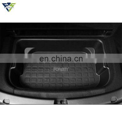 Car Rear Trunk Storage Box Double Storage Box Modification Accessories Suitable for Tesla Model Y photo-5