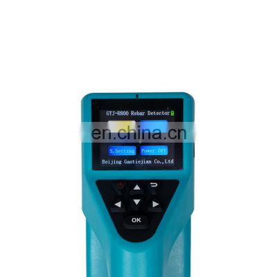 R800 Portable Integrated Ultrasonic Steel Bar Detector On Construction