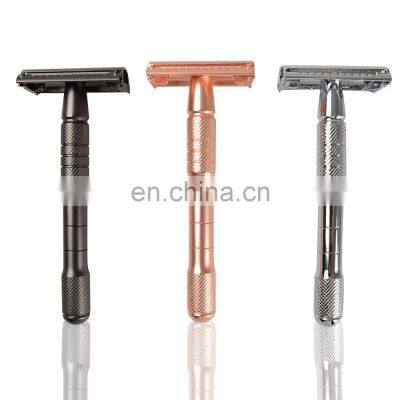 High Quality Customized Double Edge Blade Safety Razor Butterfly Razor