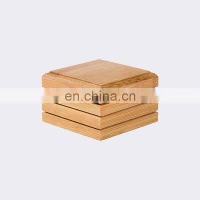 Wooden Natural Bamboo Soap Box Dish Tray Soap Plate Box Container Soap Storage Box photo-4