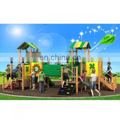 Amusement Park Children Outdoor PE kids outdoor playground equipment with Slide