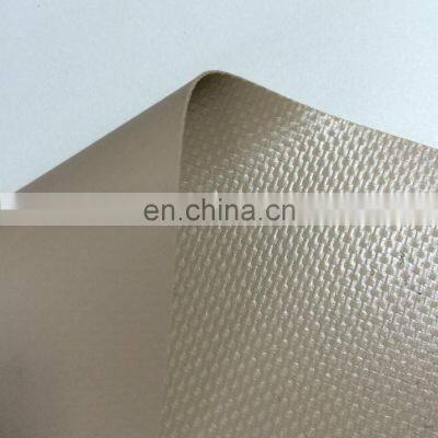 Waterproof Raw Fabric Material 550gsmoil Resistant Roller Shutter Door Pvc Coated Tarpaulin Rolls photo-4