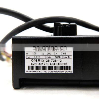 Nice Price for Original Yaskawa SGMAS-01A2A-YR11 AC Servo Motor 100w 200V Module Unit photo-5