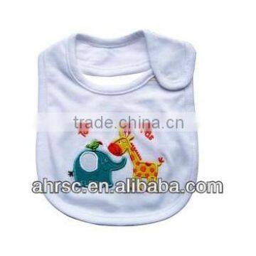 Manufacture Wholesale Cartoon Pattern Cotton Baby Bib