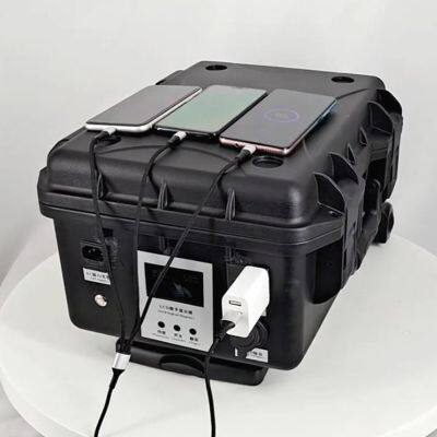 Portable Power Station High Capacity 2000W Solar Outdoor Camping Uninterruptible Power Supply photo-4