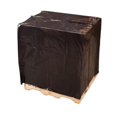 Custom Waterproof Large Pallet Transparent Clear PE Plastic Packaging Cover Bags For Logistic Packing