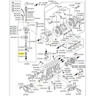 48202-11700 Spring Plunger Suit For Mitsubishi S6R