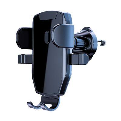 Support pour téléphone portable pour voiture, mains libres, universel. Support pour téléphone portable automobile à monter sur le tableau de bord, le pare-brise ou la ventilation d'air.
