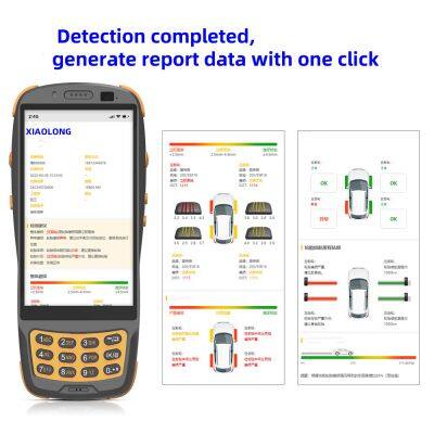 Intelligent Tire Pattern Laser Detector 4G Networking DPS Positioning Automatic Generation Report Data One Click Export photo-5