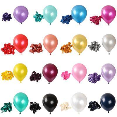 Make in China Hot Sale EN71 Ballon Fill  Gas Helium Round Pink Latex Free 12inch 10inch Balloons