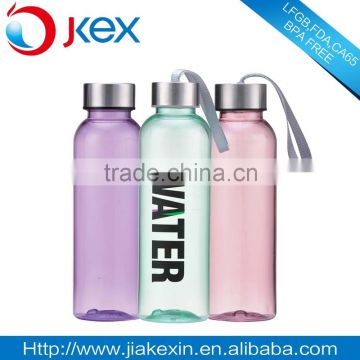 Plastic bottle 500ml mineral water bottle with customized design