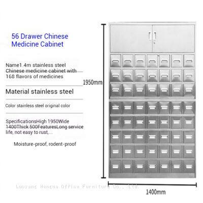 Long Lifespan Steel Pharmacy Metal Cabinets for Herbal Medicine Shops | Durable and Efficient Storage for Chinese Medicine Ingredients photo-2