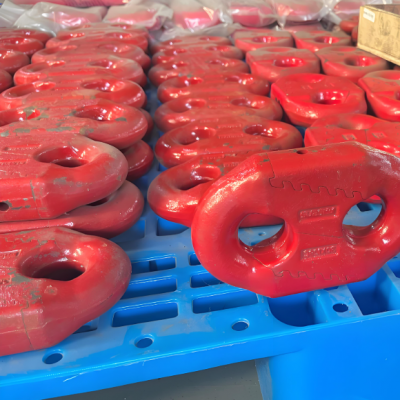 Circular Chain With Flat Connecting Ring