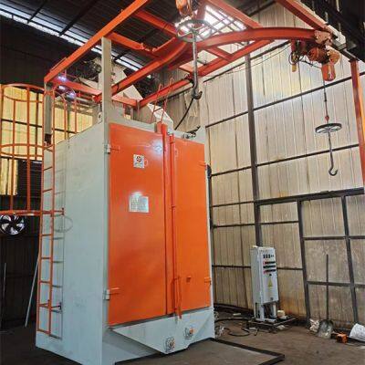 Double Hook Explosion-proof High-speed Rotating Shot Blasting Machine