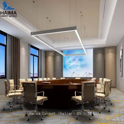 Carpet Nylon Non Luxury Hotel Carpet Polyester Slip Backing Bedroom Factory Price Custom Design Wall to Wall Carpet photo-5