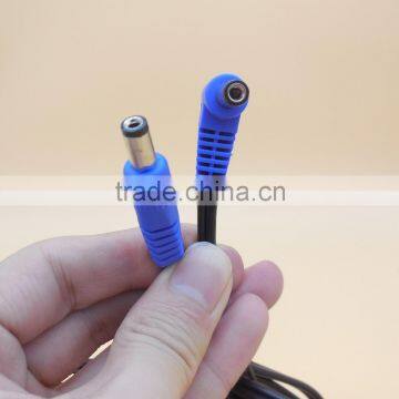 PVC Insulation Material dc power plug 5.5mm x 2.1mm dc extension cable