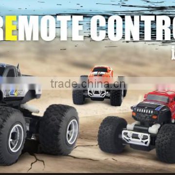 1/16 4ch mini high speed remote control truck big wheel radio control cars can be OEM