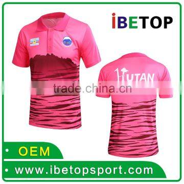 Guangzhou Hot Selling Short Sleeve Color Combination Polo Shirt