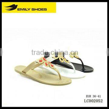 Hot woman shoe lady's summer PVC plastic jelly shoe