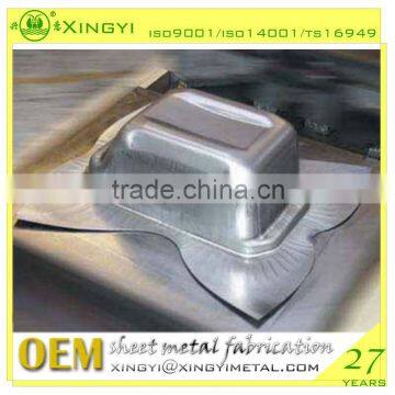 Laser cutting precision welding sheet metal parts