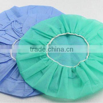 Surgical disposable nonwoven nurse cap/ bouffant head cover CE ISO FDA