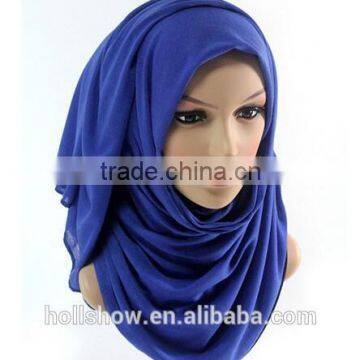 Cheap Fashion Women Muslim Dubai Hijab Shawl Solid Color Infinity Jersey Turkey Scarf Quality Choice