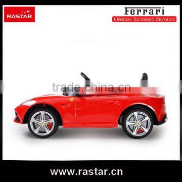 Rastar shopping toy made in china Ferrari licenced plastic baby car